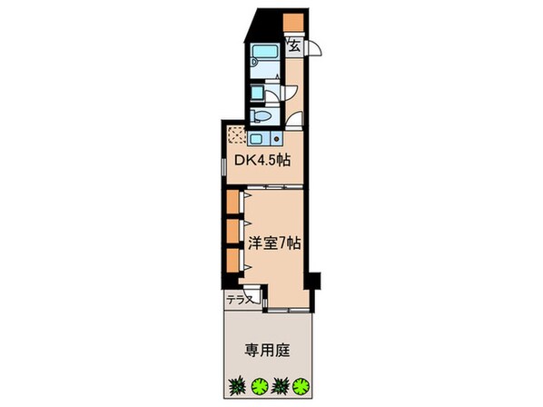 中銀第2小石川マンシオン(106)の物件間取画像